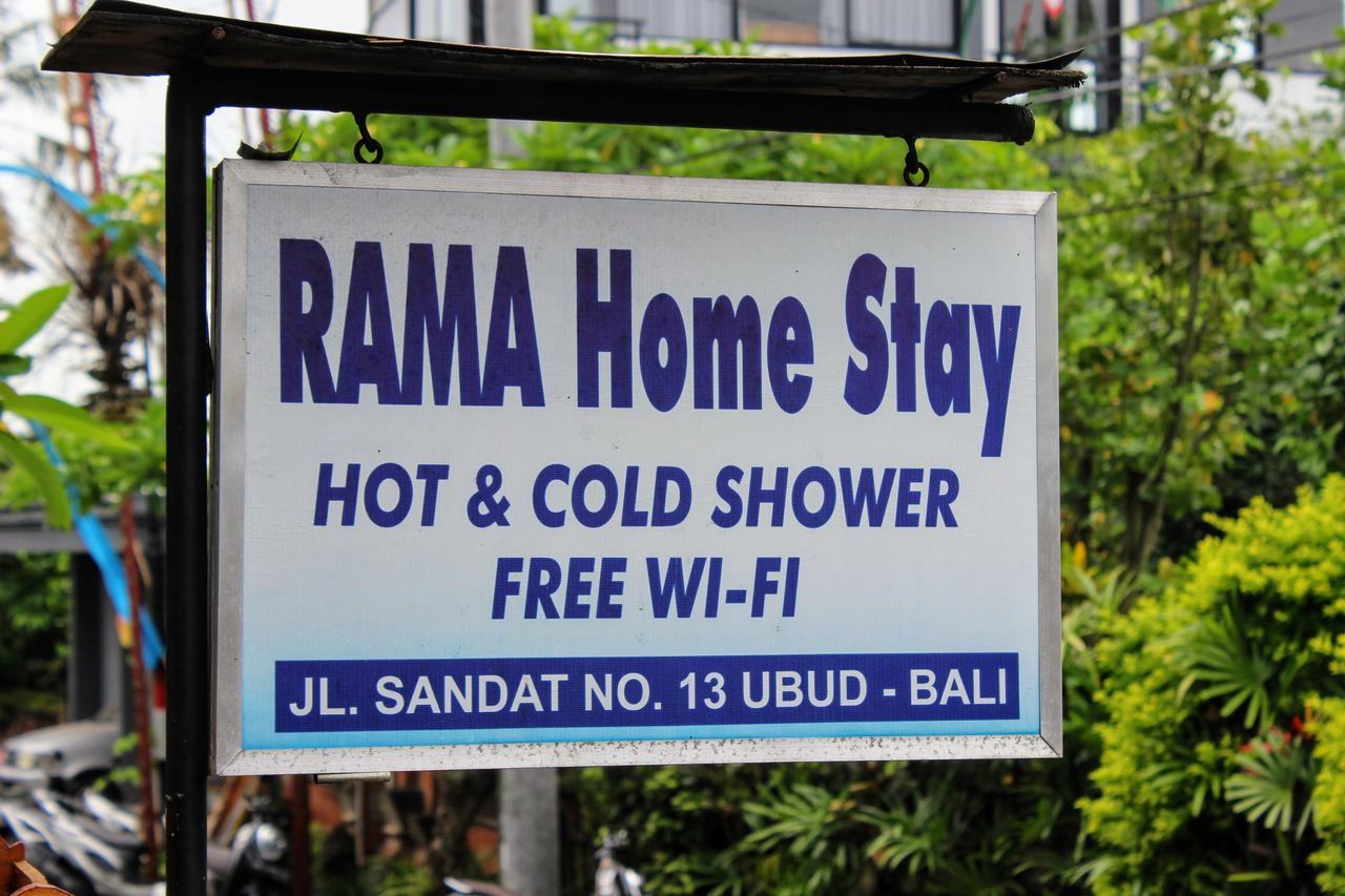 Rama Homestay Ubud Eksteriør bilde